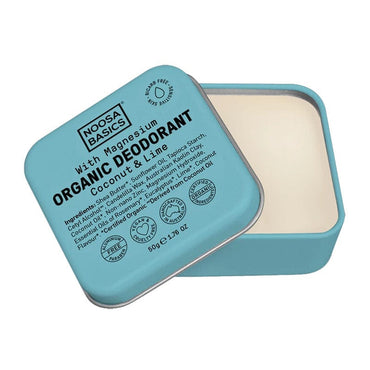 Noosa Basics Deodorant Cream - Coconut Lime with Magnesium 50g